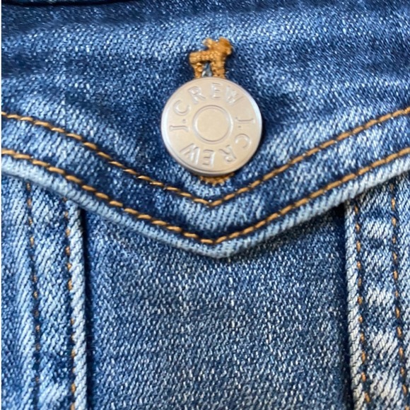 J. Crew Factory Women's Blue Denim Trucker Jacket - XS - Picture 5 of 13